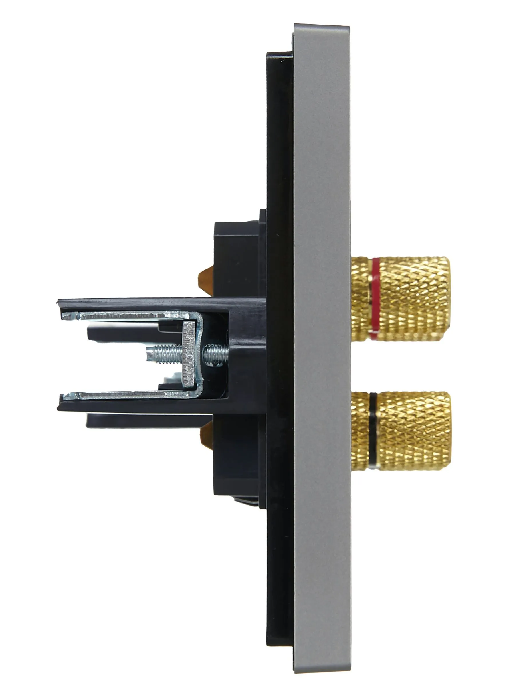 FORTE&PIANO Аудиорозетка 4-местная FP539 сталь IEK - Фото 4