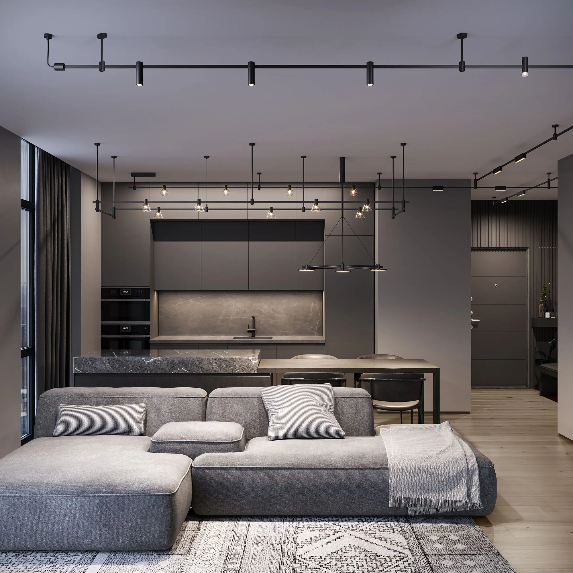 Esthetic Magnetic Декоративная стойка с вводом питания h545mm MEDIUM 85147/00 - Фото 5