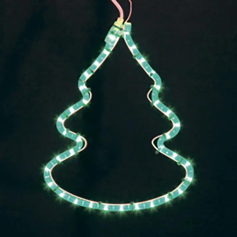 Фигура "Елочка" цвет зеленый, размер 33*25 см  NEON-NIGHT