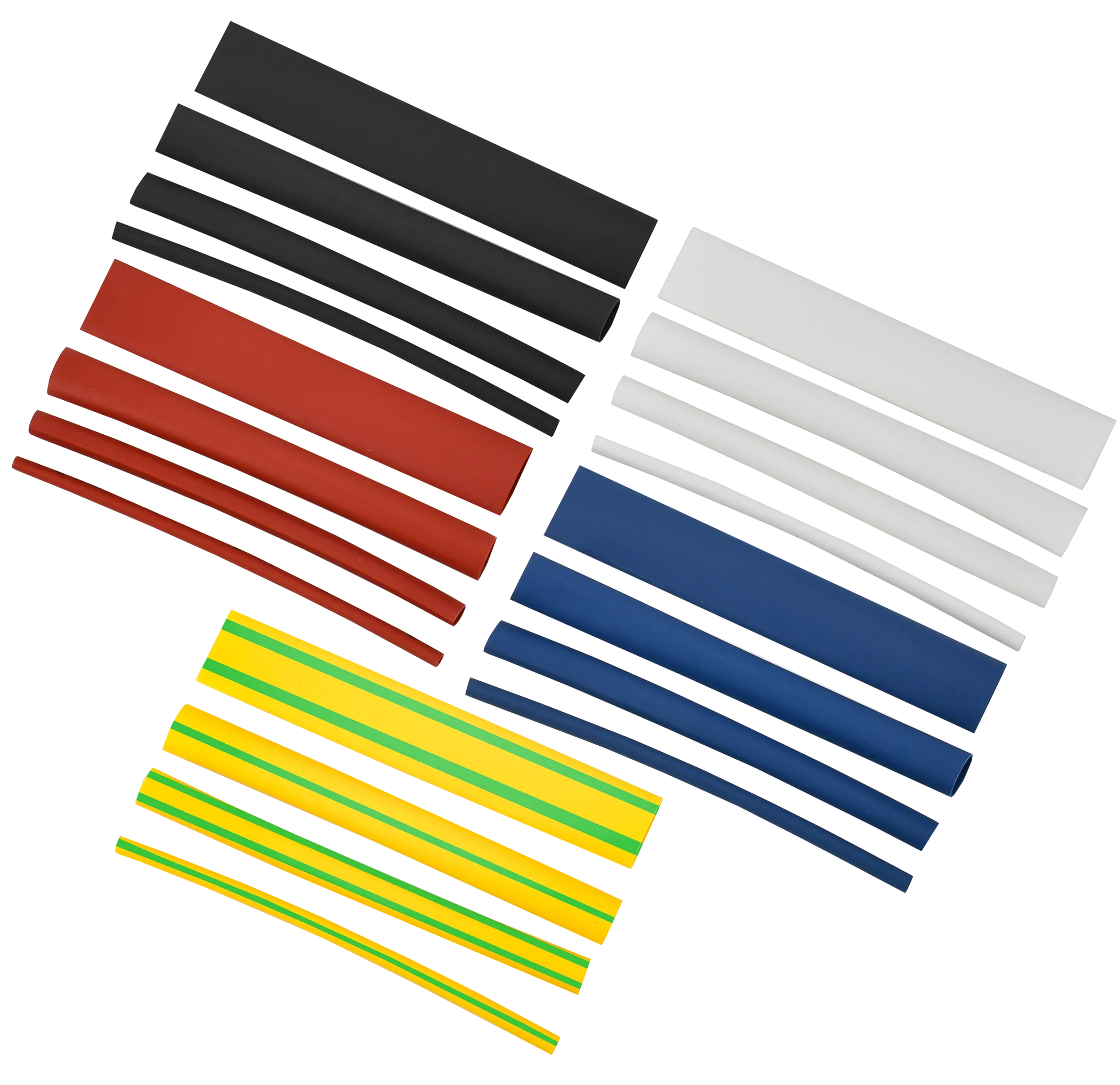 Набор ТТУ нг-LS 2/1-4/2-6/3-8/4 ЖЗ/С/К/Ч/Б (20х8см/упак) IEK