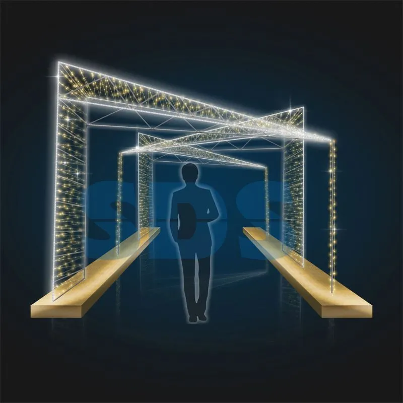 Декоративная арка Тоннель Ромбы 300 см 501-428