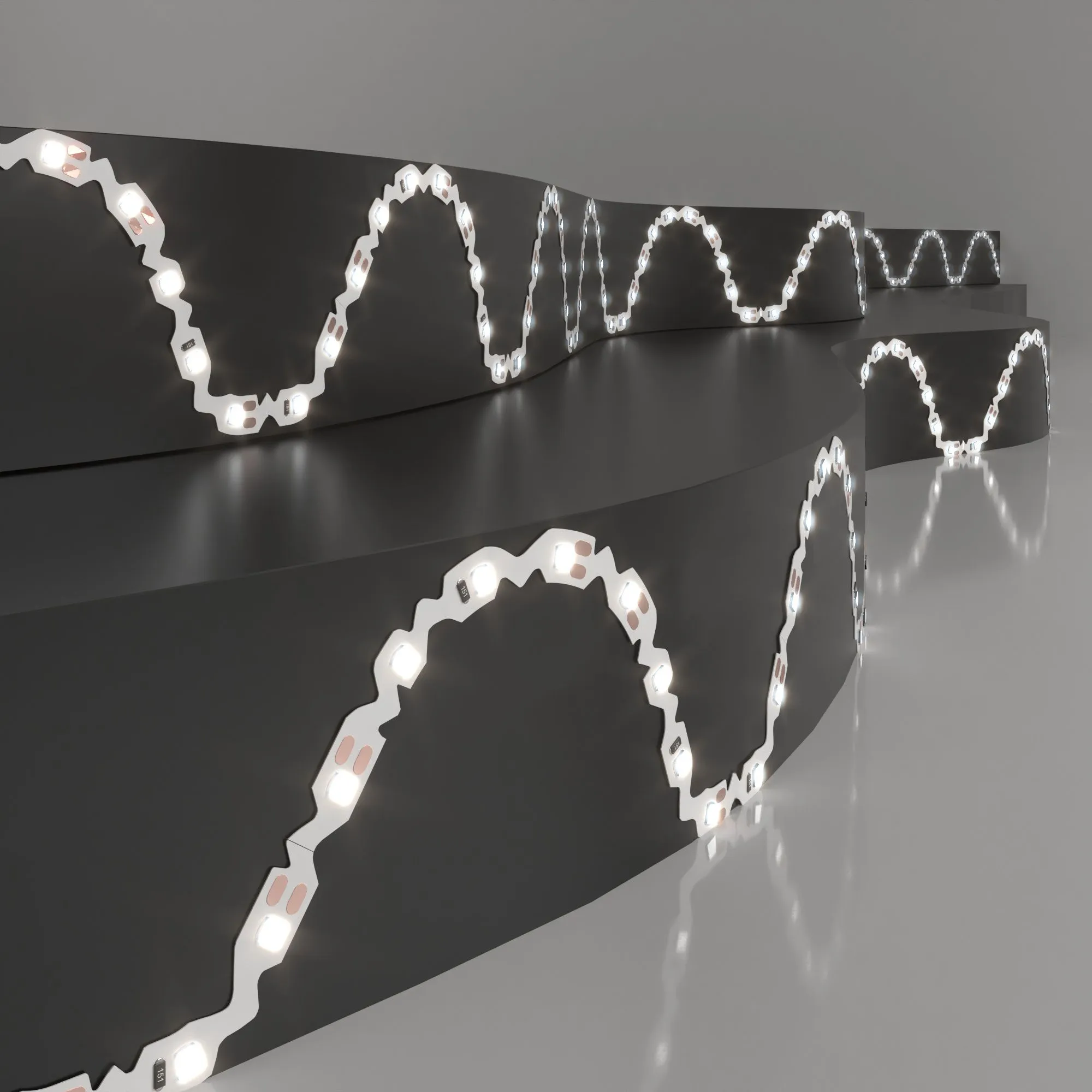 Лента светодиодная гибкая 12V 6W 60Led 2835 IP20 дневной белый, 5м Elektrostandard