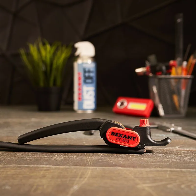 Инструмент HT-5PG для продольной и поперечной зачистки кабеля от 25мм REXANT - Фото 3