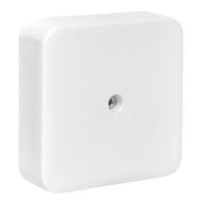 Коробка разветвительная КМР-030-030кг наружная (75х75х26) белая с клеммником EKF plc-kmr-030-030kg