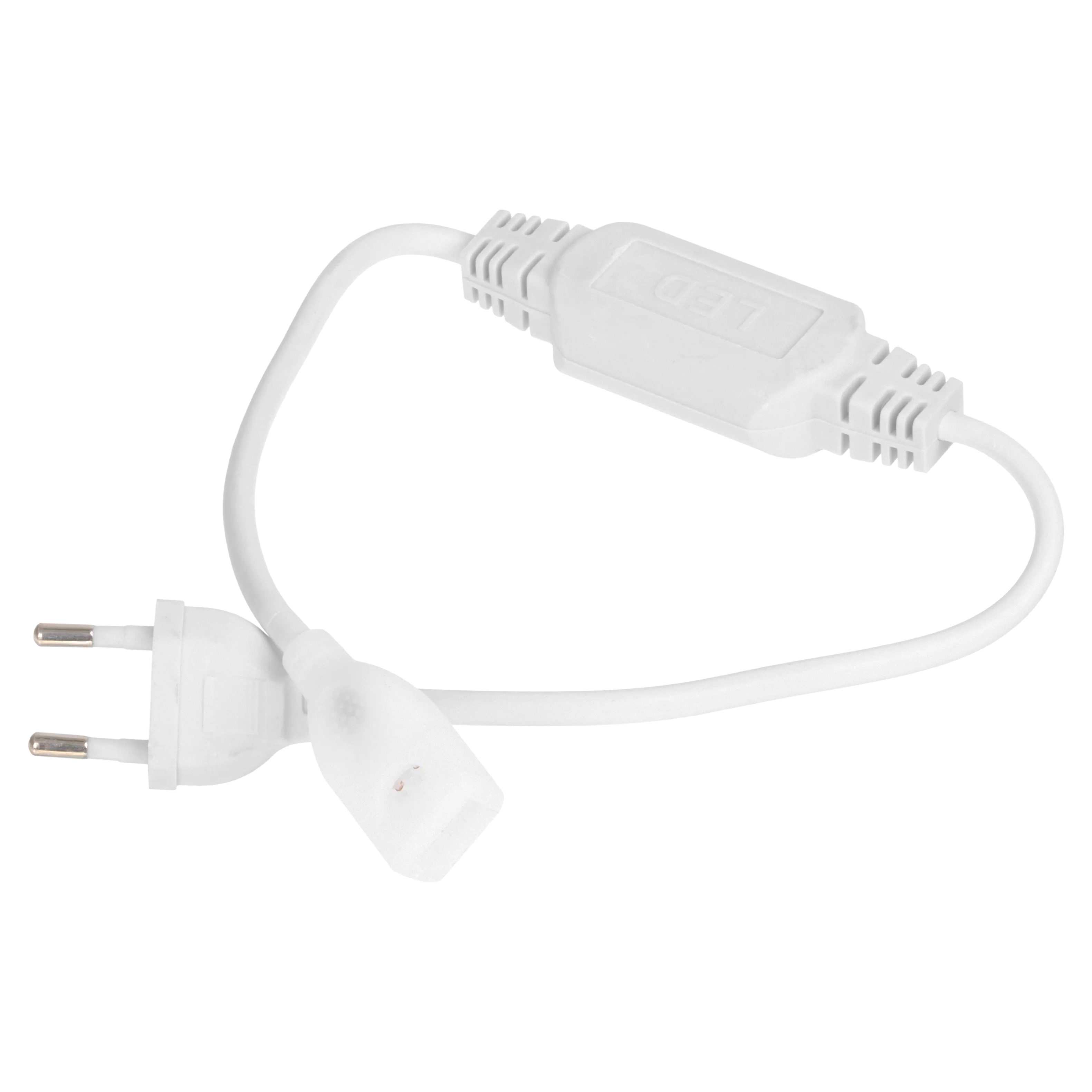 Сетевой кабель с вилкой WOLTA WPC-PCS-SMD-220V для светодиодной ленты SMD 220В