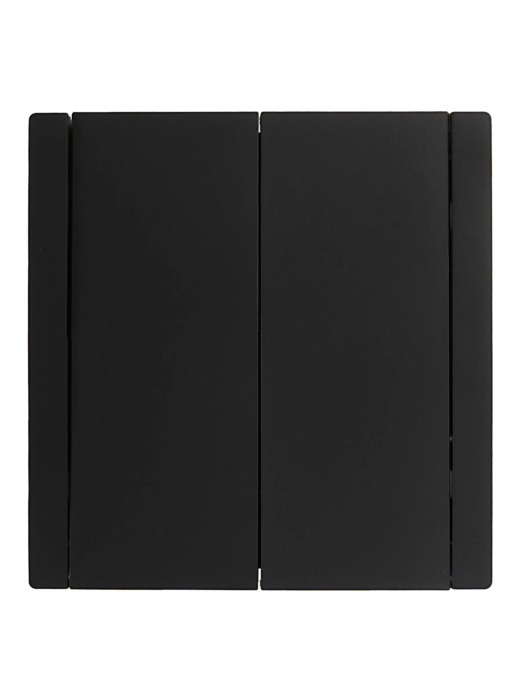 FORTE&PIANO Выключатель 2-клавишный проходной 10А FP107 черный IEK - Фото 3