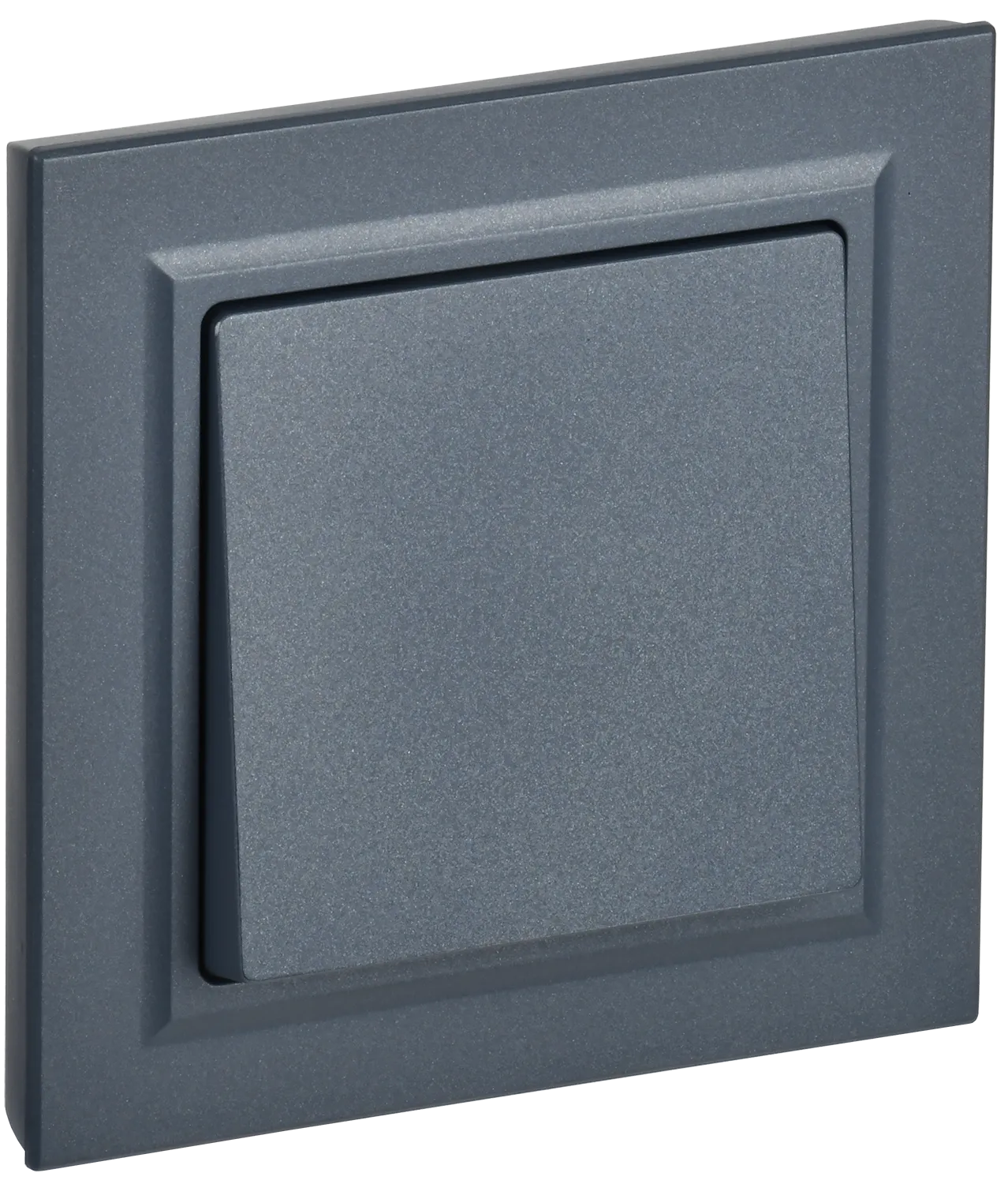 BRITE Выключатель 1-клавишный 10А в сборе ВСР10-1-0-БрМ маренго IEK BR-V10-0-10-K35-F