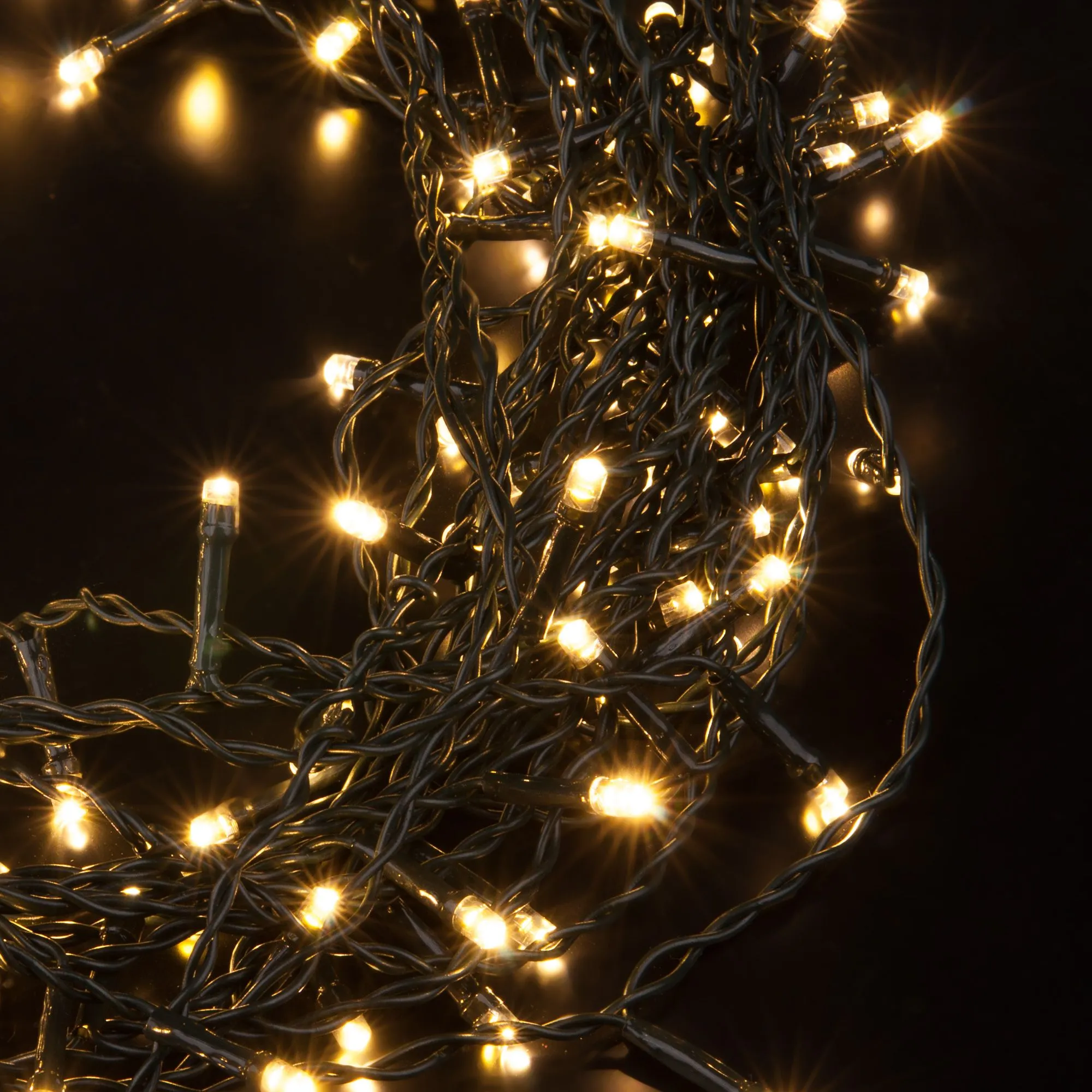 Гирлянда занавес на ель теплый белый 0,45*1,5м IP20 200-003 Elektrostandard Eurosvet - Фото 4