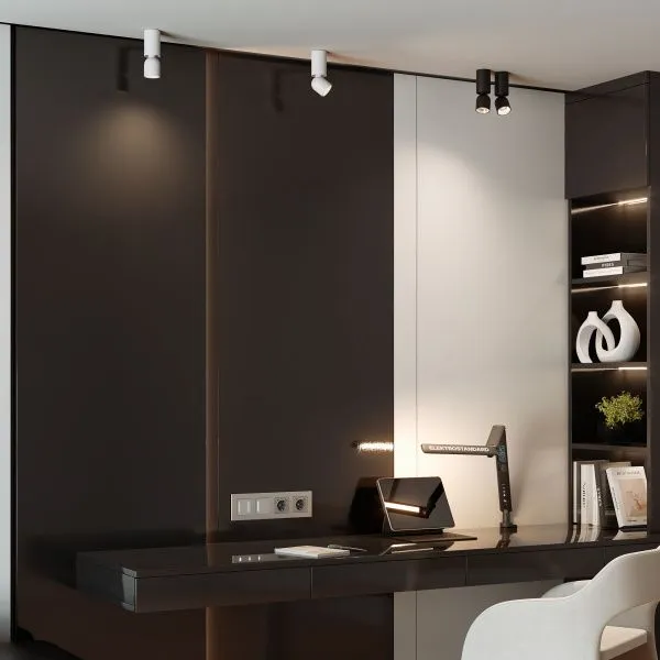 Светильник накладной светодиодный Spot 8W 4000K черный 25106/LED - Фото 2