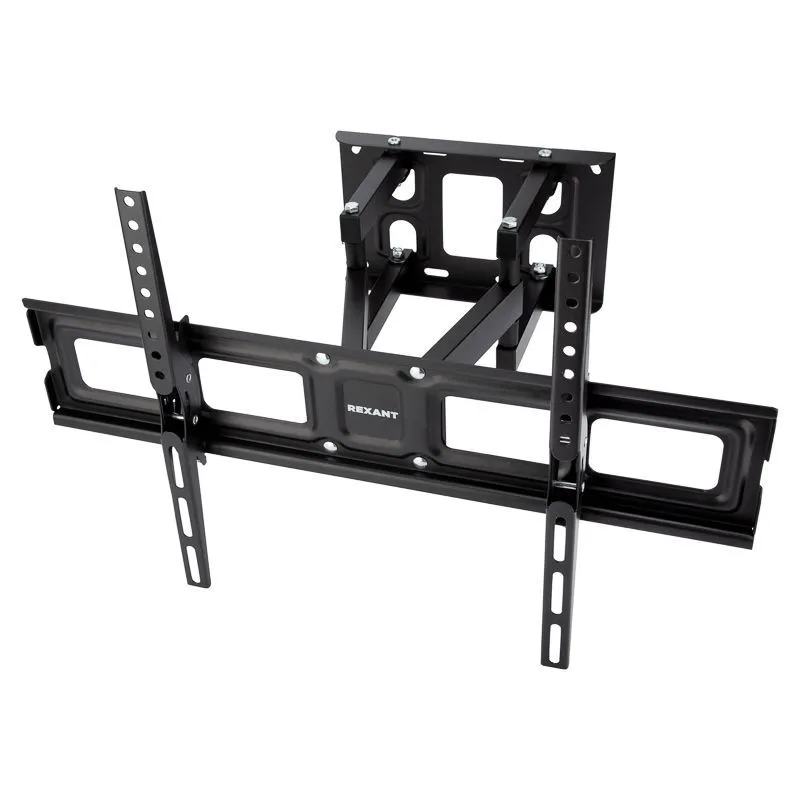 Кронштейн для телевизора 37"-70", наклонно-поворотный, двойное колено, серия HOME REXANT 38-0370