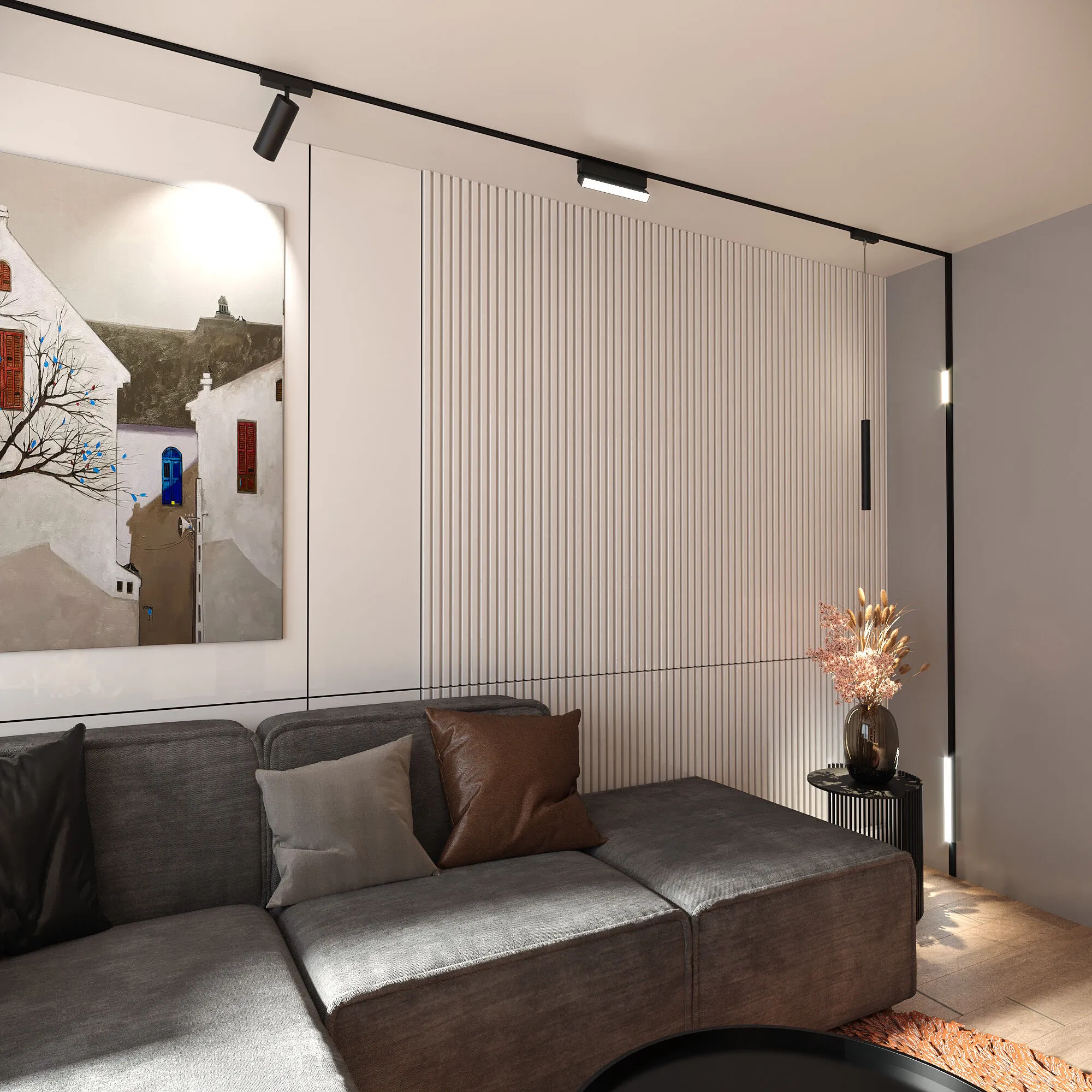 Flat Magnetic Трековый светильник 12W 4000K Insight (чёрный) 85091/01 Elektrostandard - Фото 5