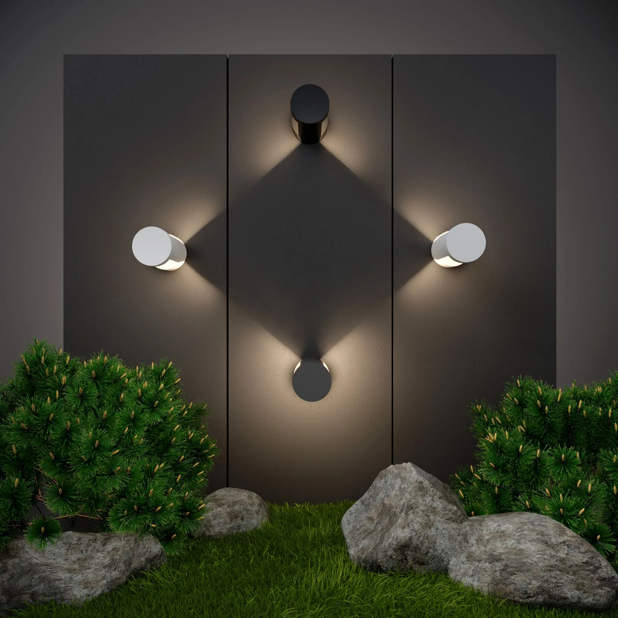 Светильник светодиодный уличный настенный Nimbus IP54 1540 TECHNO LED черный Elektrostandard