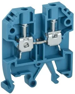 Клемма винтовая КВИ-4мм2 синяя IEK YZN30-004-K07