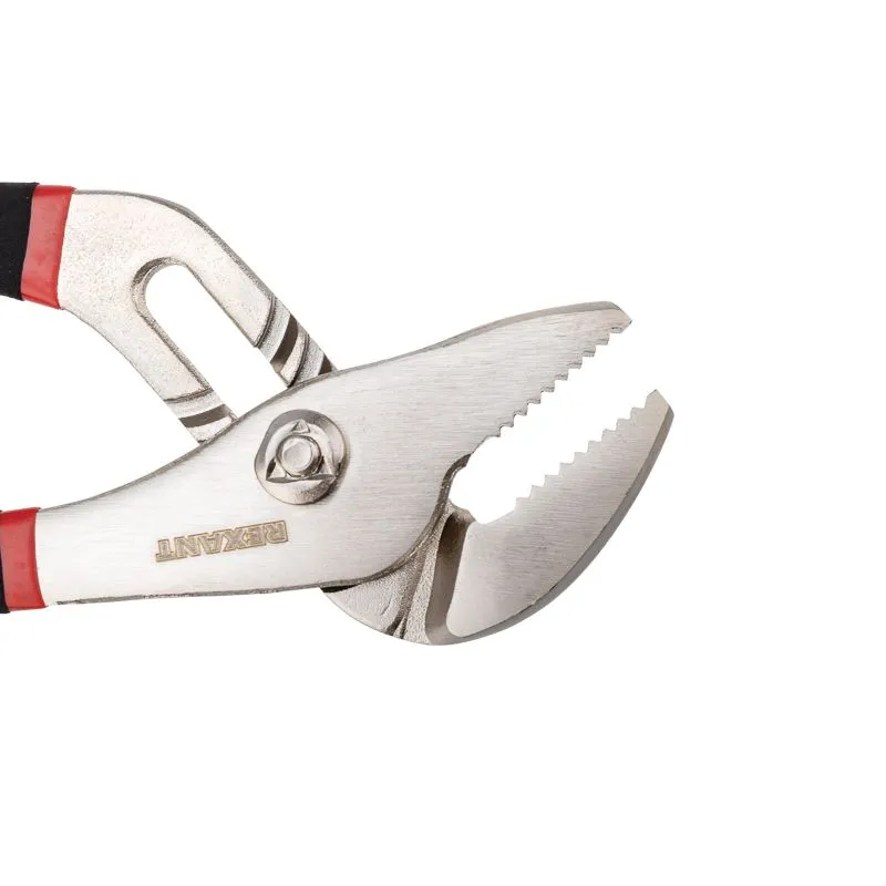 Клещи переставные 250мм никелированные, обливные рукоятки REXANT - Фото 4