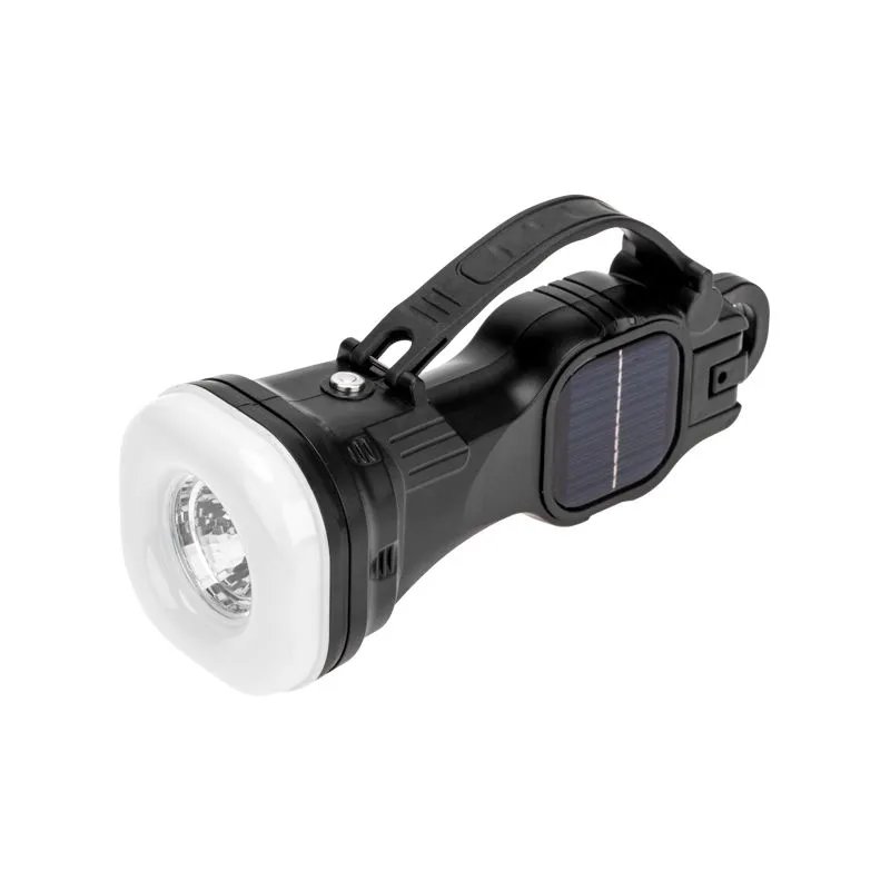 Фонарь кемпинговый с солнечной батареей и крюком REXANT