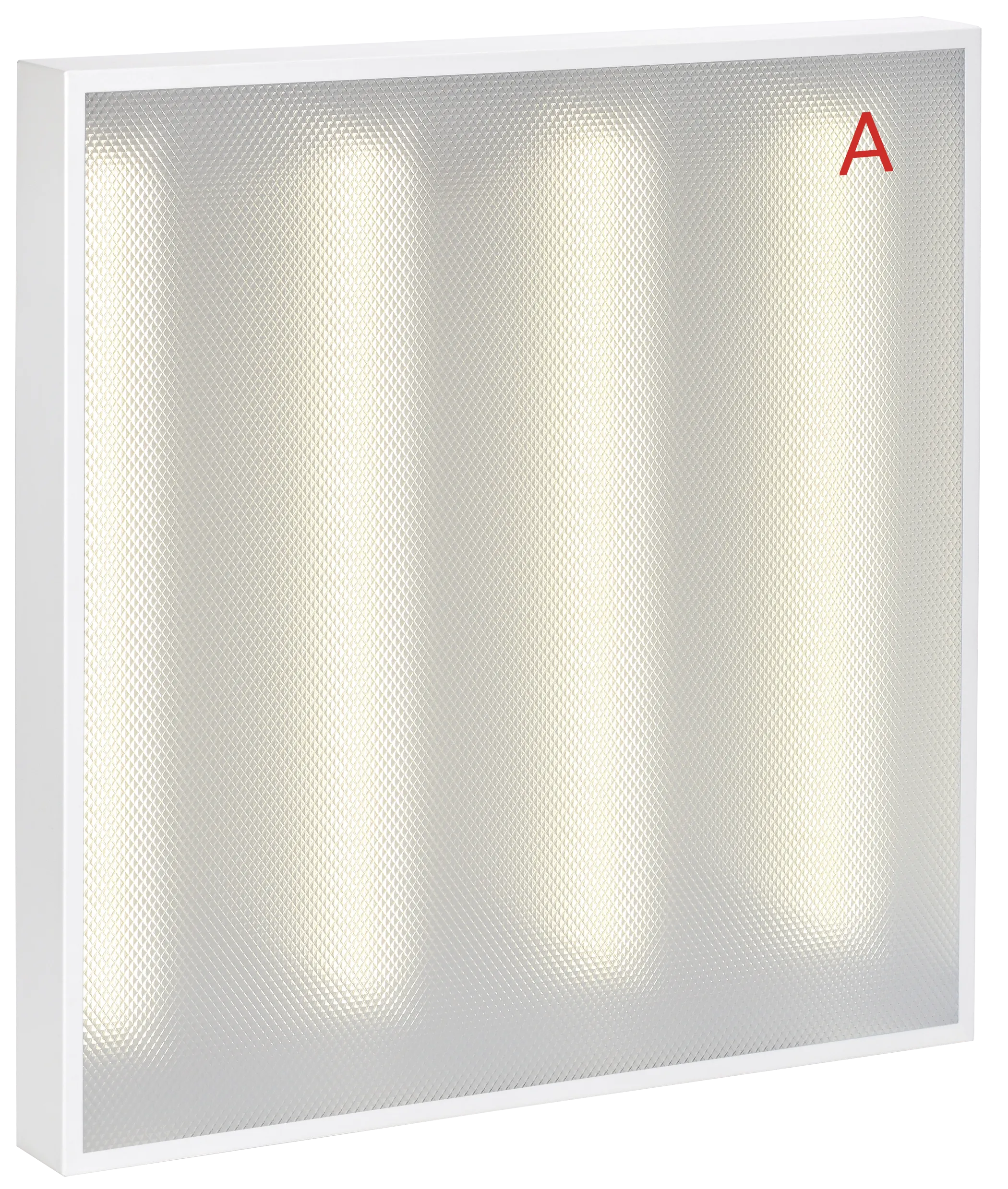 LIGHTING PRO Светильник светодиодный ДВО 2001A 45Вт 4000К IP40 588х588мм Грильято призма БАП 3ч IEK - Фото 4