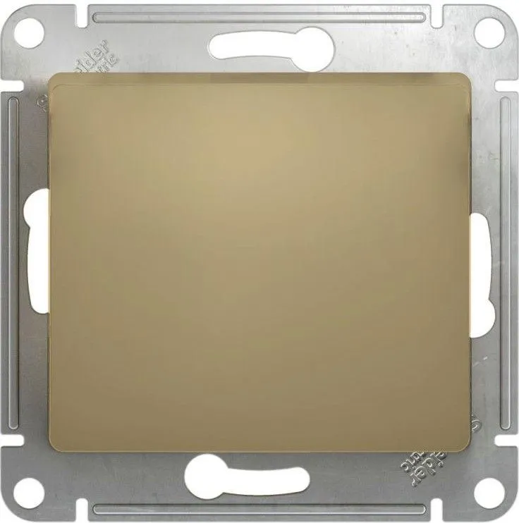 Переключатель проходной 1-кл. СП Glossa 10А IP20 (сх. 6) 10AX механизм титан SE GSL000461