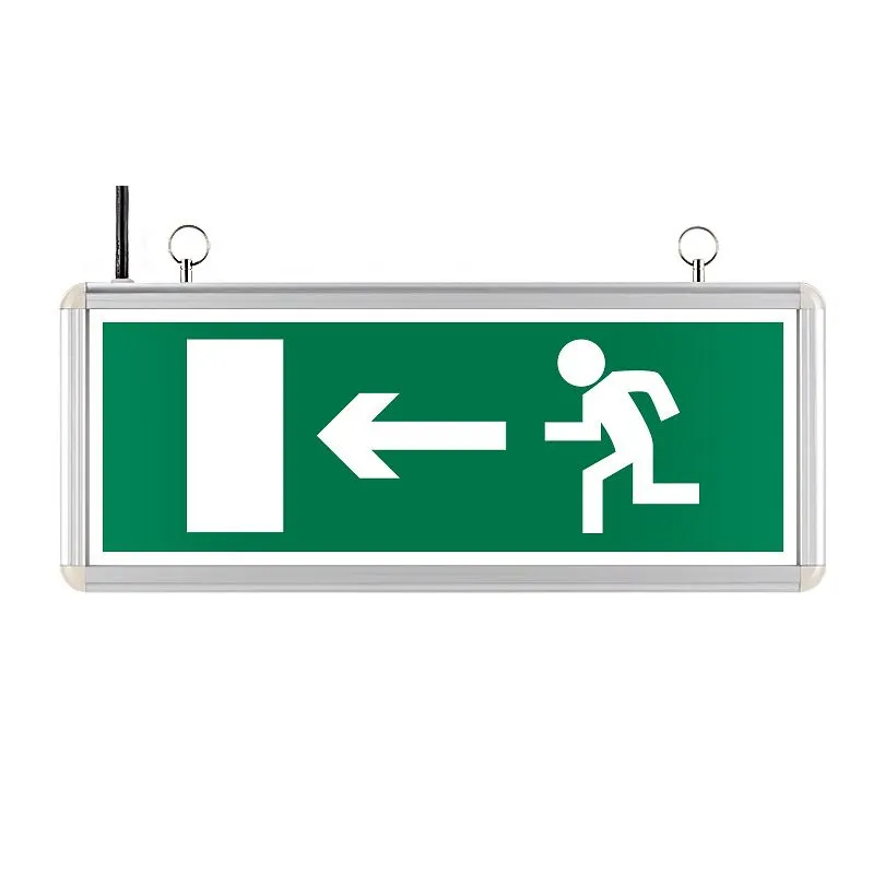 Аварийный указатель выхода WOLTA WEL-1W/02-C  1Вт 2ч IP40, двухсторонний «Выход Налево/Направо» 357*146*23мм 1/20 WEL-1W/02-C