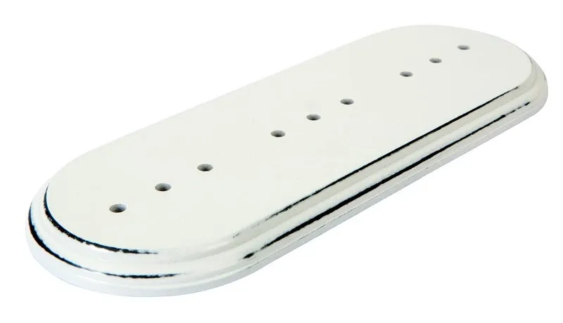 Подложка трехместная "Элегант", цвет- белый прованс, ТМ "МЕЗОНИНЪ" GE70713-37