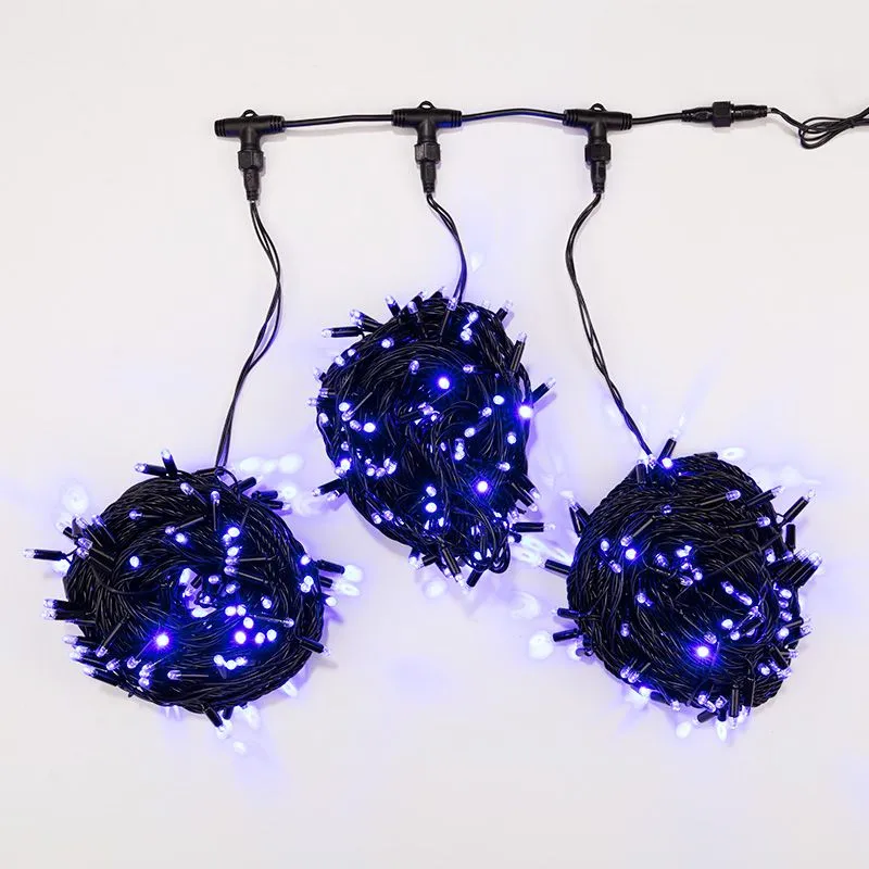 Гирлянда LED ClipLight 24V, 3 нити по 20 м, свечение с динамикой, цвет диодов Синий - Фото 2