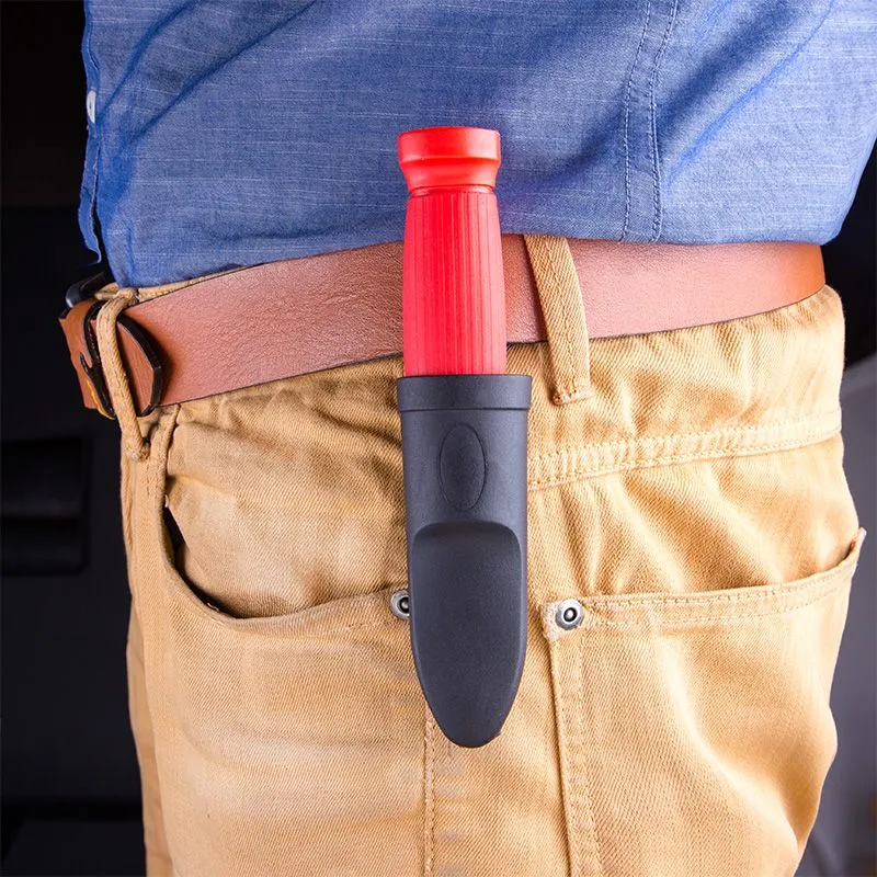 Нож монтажника, нержавеющая сталь, двухсторонняя заточка, лезвие 33мм REXANT - Фото 2