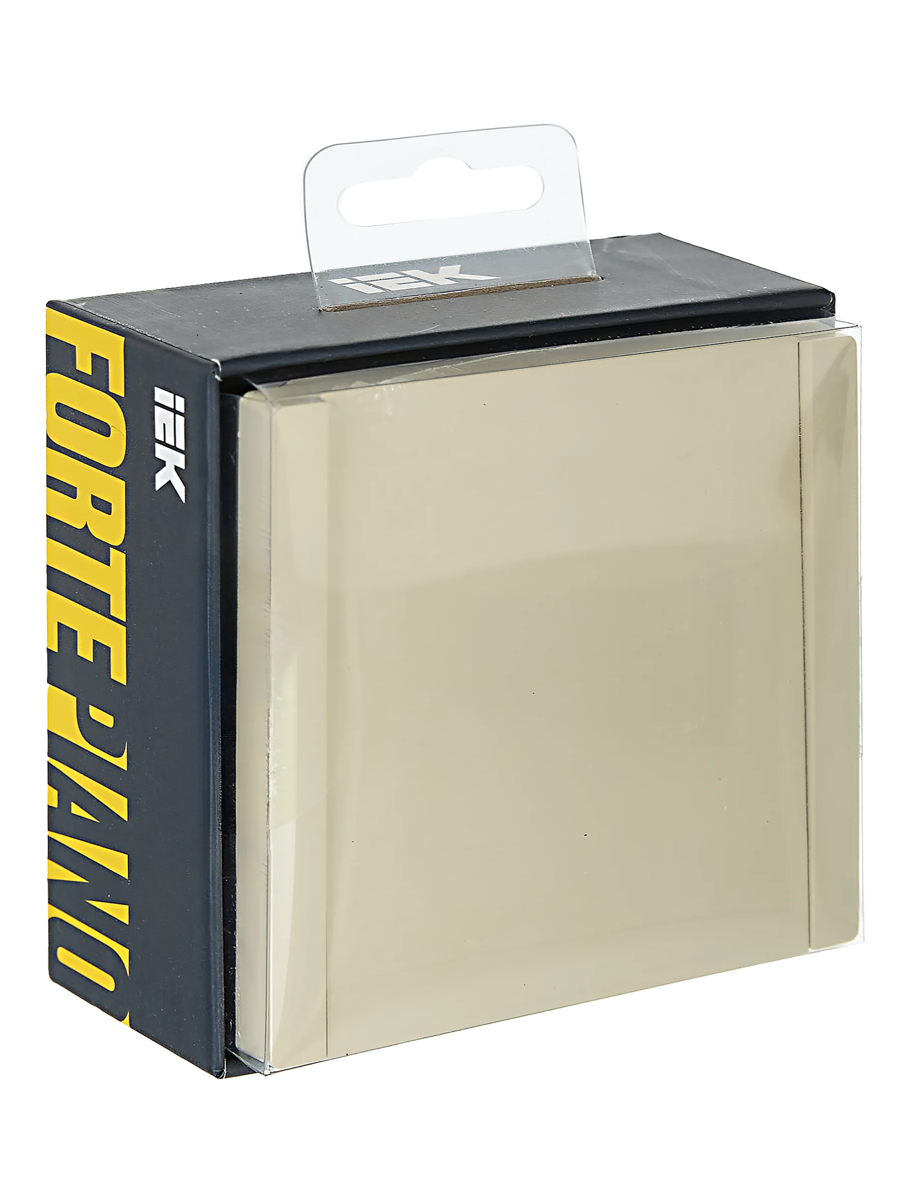 FORTE&PIANO Выключатель 1-клавишный проходной 10А FP403 ваниль IEK - Фото 2