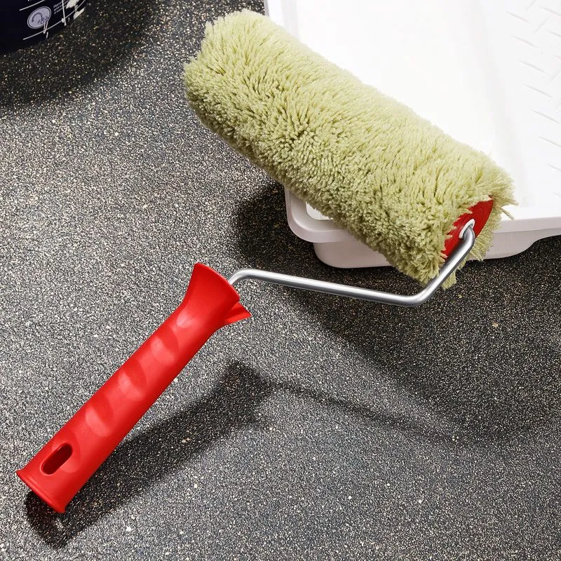 Валик  полиакрил зеленый, ворс 18 мм, ширина ролика 180 мм, Ø 42 мм, бюгель 6мм, d 42 мм REXANT - Фото 2