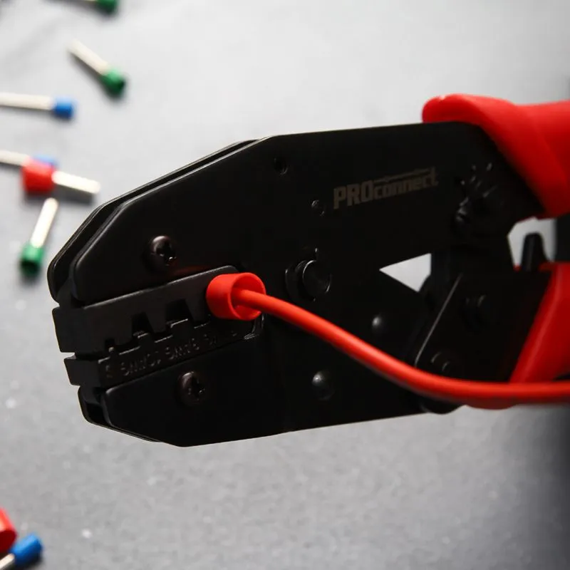 Кримпер HT-336S для обжима штыревых наконечников 6,0-10,0-16,0мм² PROconnect - Фото 3