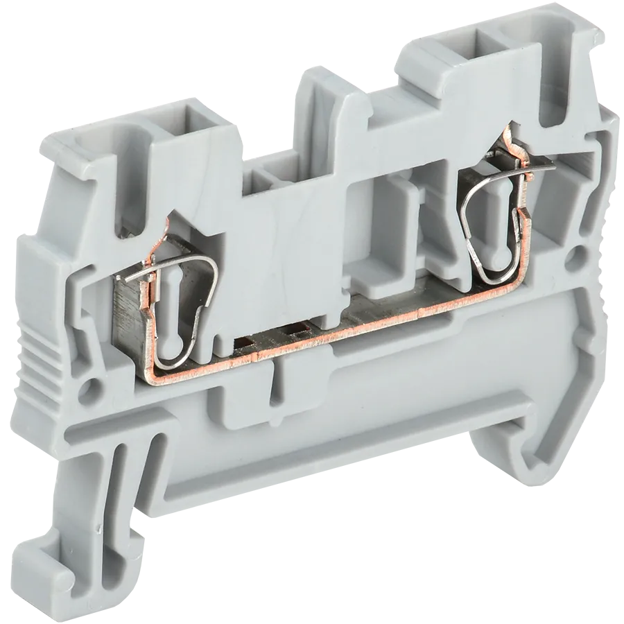Клемма пружинная КПИ 2в-2,5 31А серая IEK