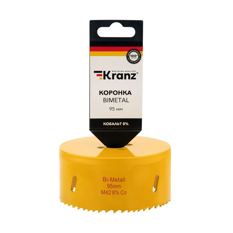 Коронка Bimetal 95мм KRANZ - Фото 3