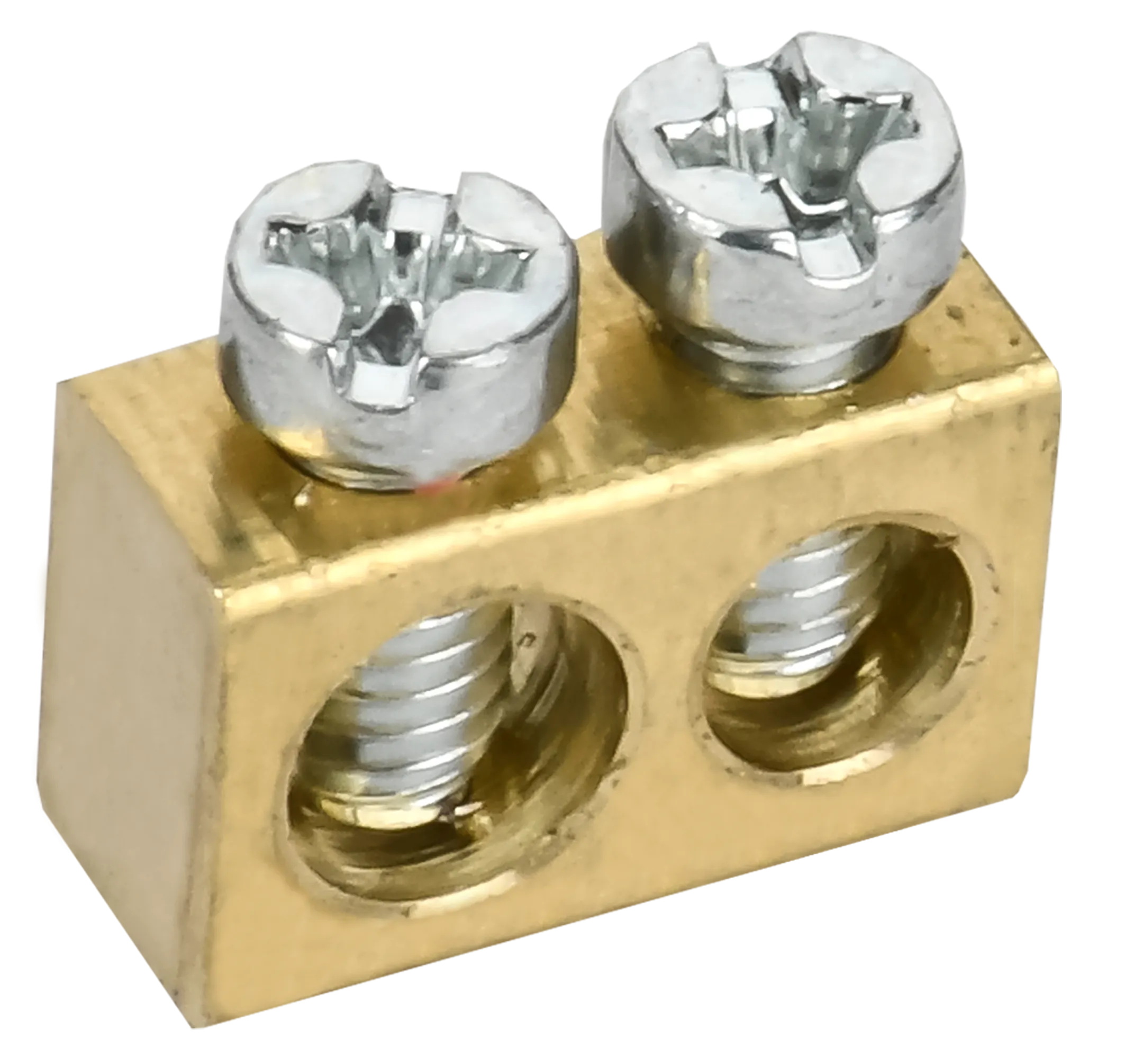 TEKFOR Шина нулевая сечение 6х9 2 отверстия IEK TF-KP00D-SN-02