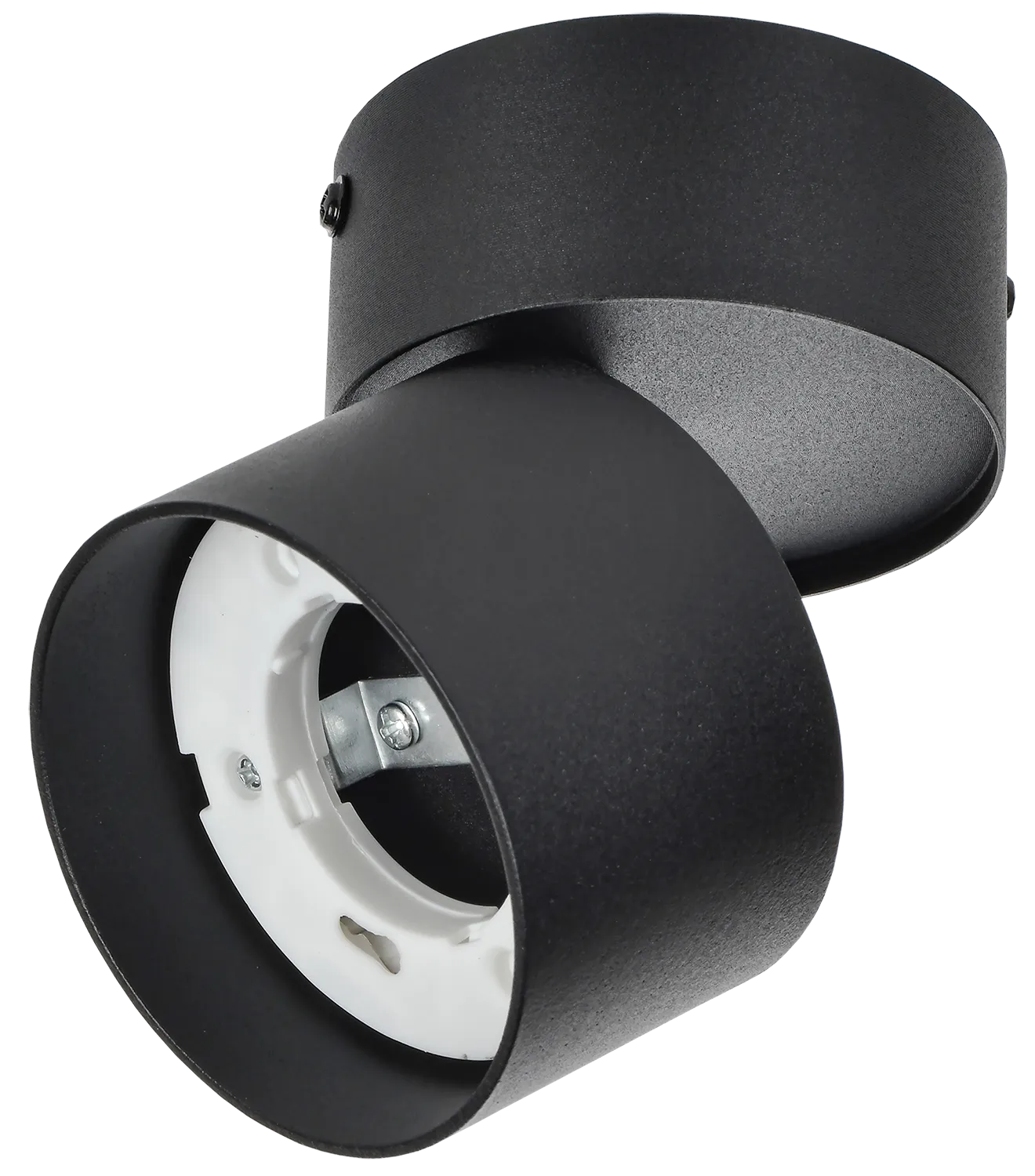 LIGHTING Светильник 4040 настенно-потолочный под лампу GX53 черный IEK LT-USB0-4040-GX53-1-K02