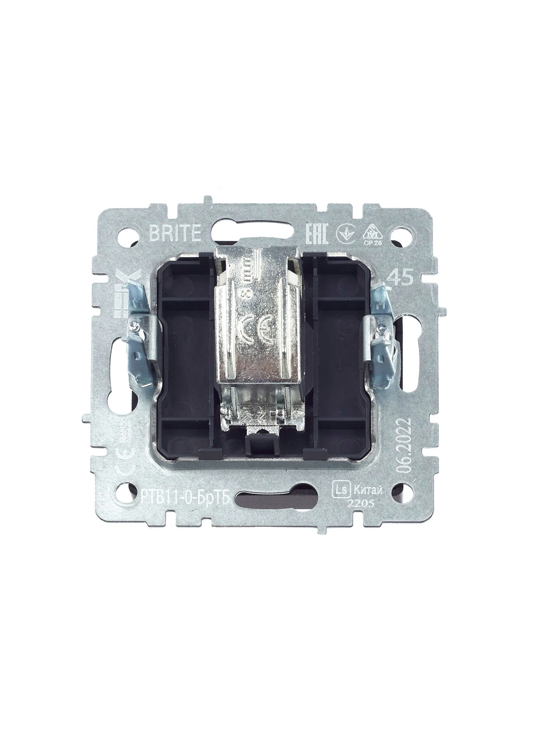 BRITE Розетка TV оконечная РТВ11-0-БрТБ темная бронза IEK - Фото 5