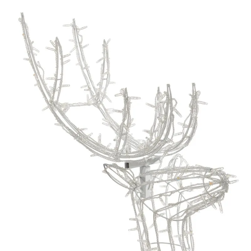 Фигура объемная Олень 115х195 см, 528 LED, IP65, цвет свечения теплый белый NEON-NIGHT - Фото 3