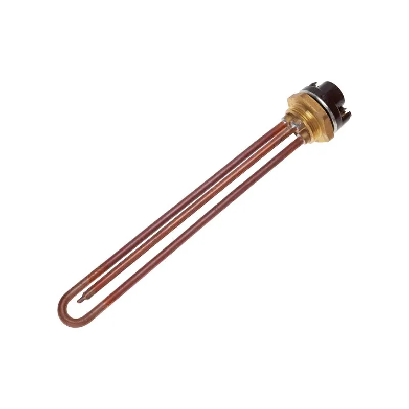 Нагревательный элемент для бойлера, ТЭН, RDT-1500 Вт, фланец М6, 42 мм, с терморегулятором 80 градусов и прокладкой 70-0317-1