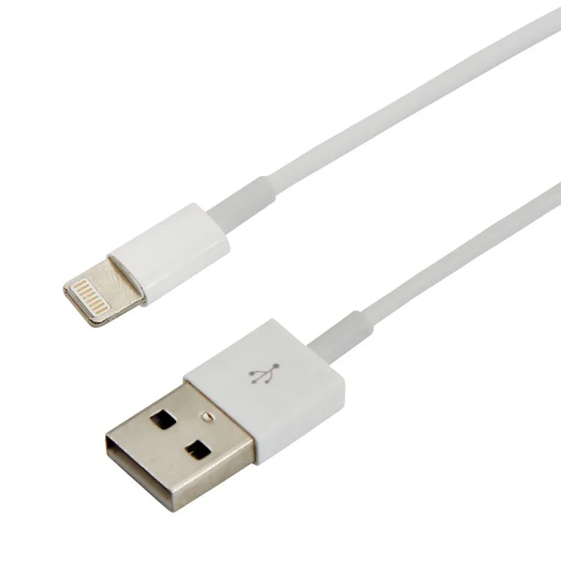 Кабель USB-A – Lightning для Apple, 2,4А, 1м, ПВХ, белый  REXANT - Фото 3