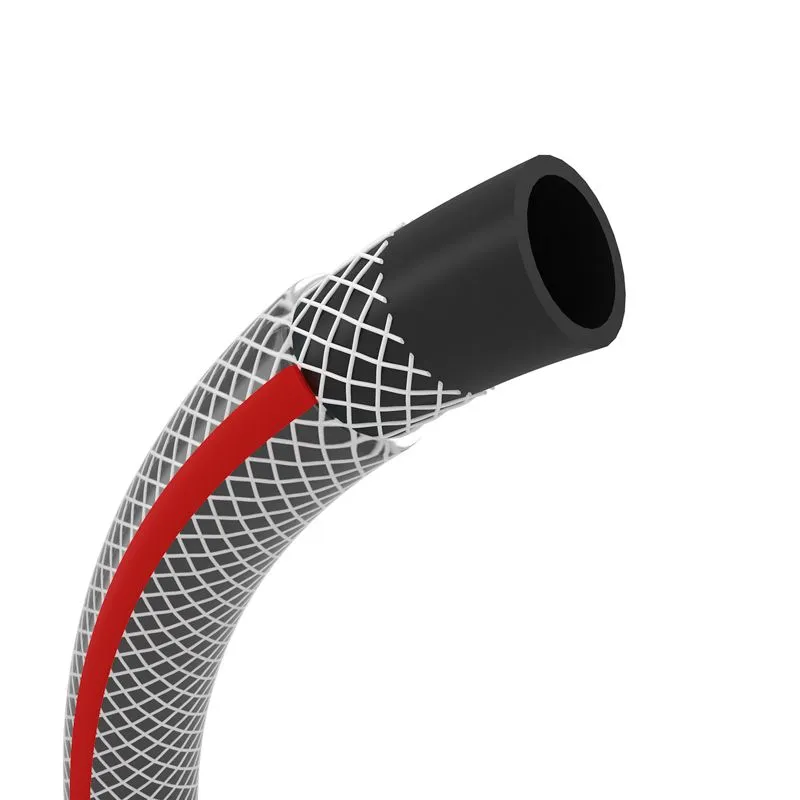 Шланг поливочный ПВХ 3-х слойный армированный 1/2" 25м Стандарт ЧЕТЫРЕ СЕЗОНА - Фото 5