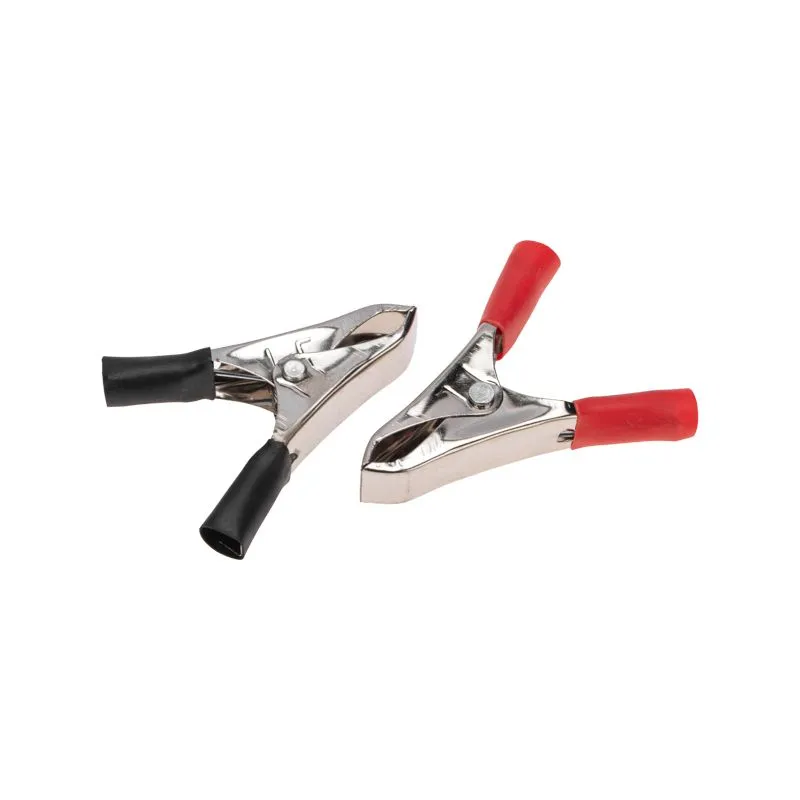 Зажим крокодил, длина 50мм, ток 10A, 2 шт., пакет БОПП REXANT