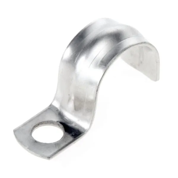 Скоба металлическая однолапковая СМО d10-11 мм (100 шт/уп) Промрукав