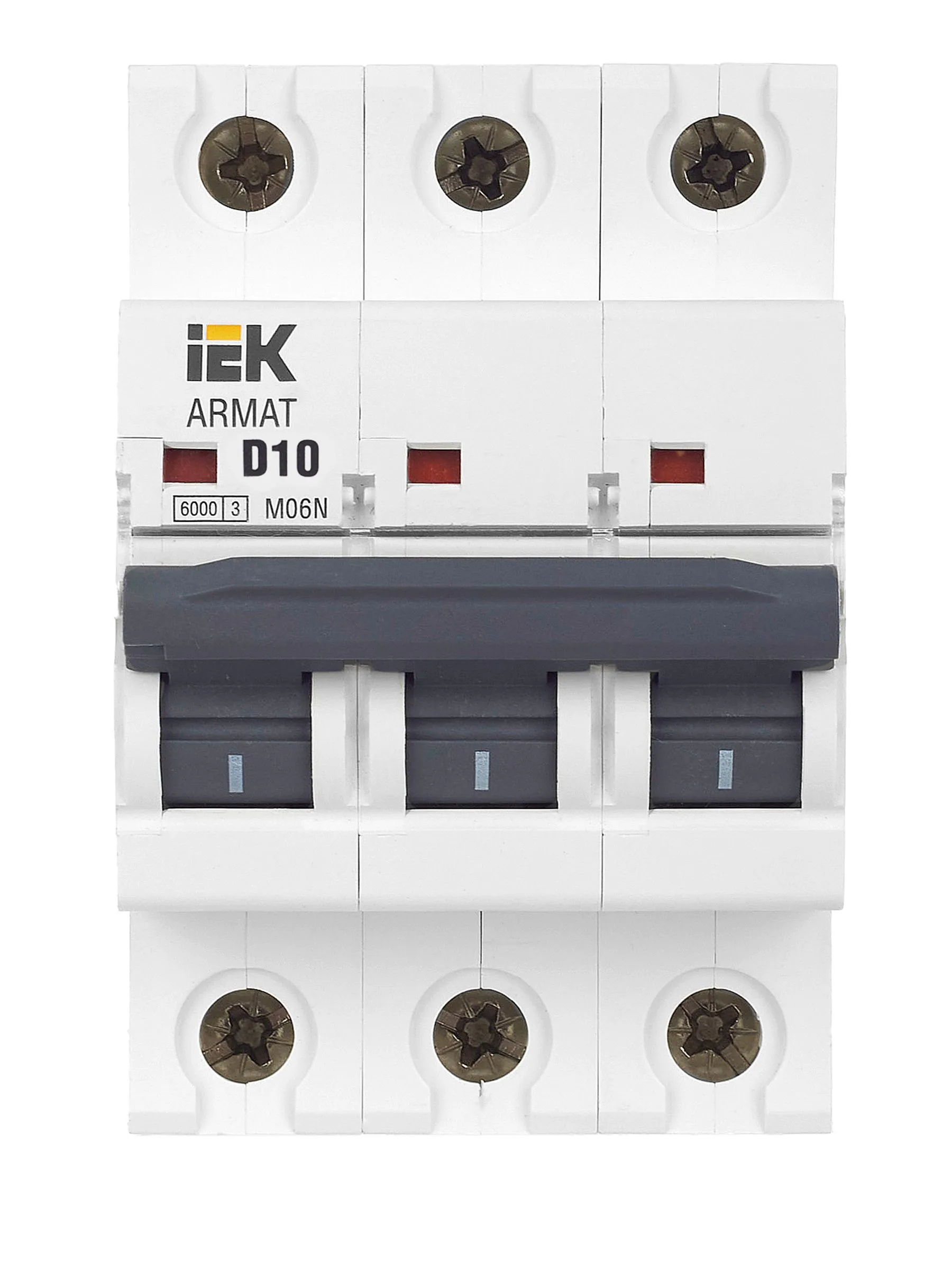 ARMAT Автоматический выключатель M06N 3P D 10А IEK - Фото 5