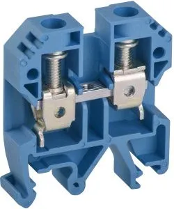 Клемма винтовая КВИ-6мм2 синяя IEK YZN30-006-K07