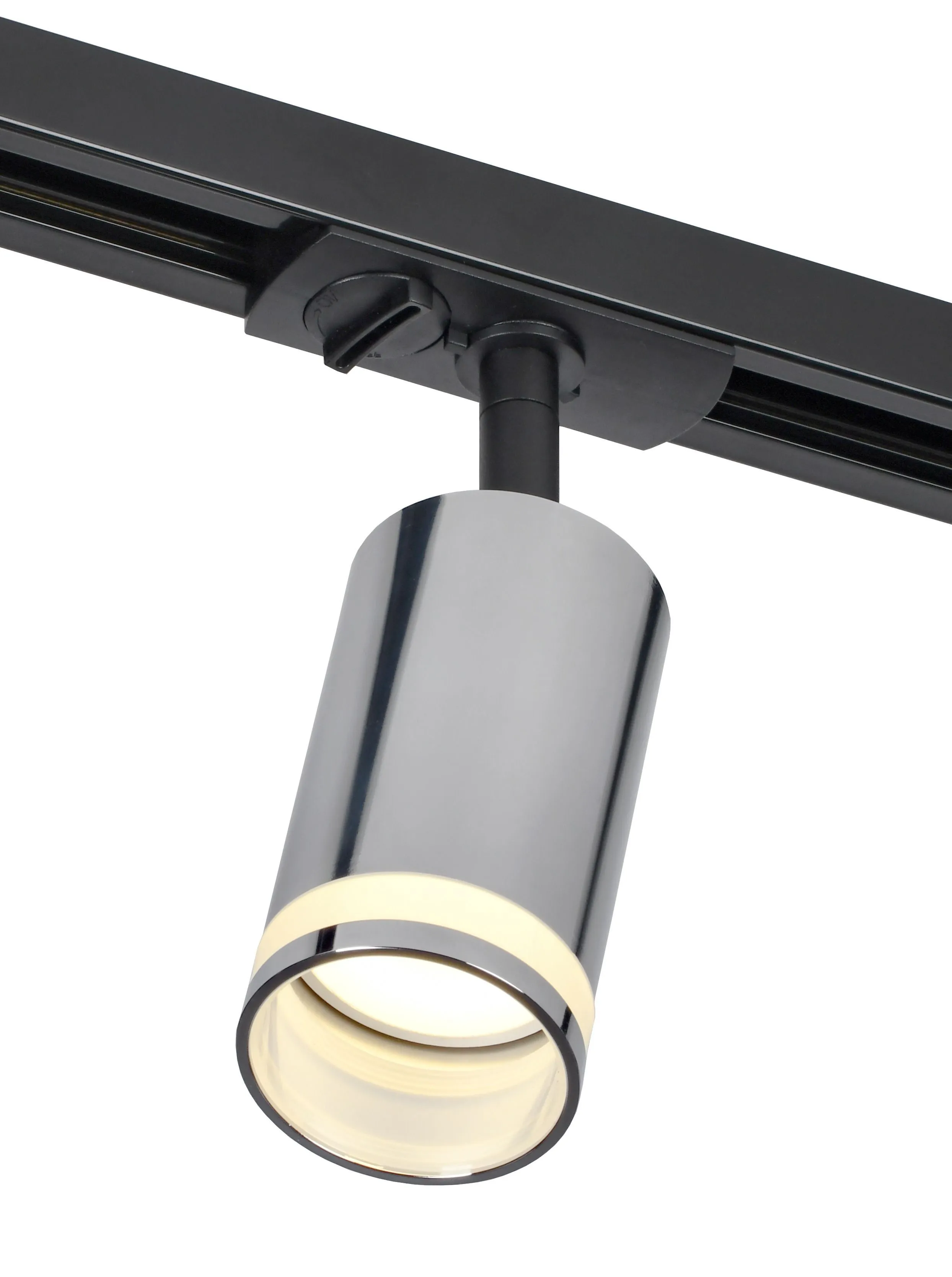 LIGHTING Светильник 4116 декоративный трековый поворотный под лампу GU10 хром IEK - Фото 3