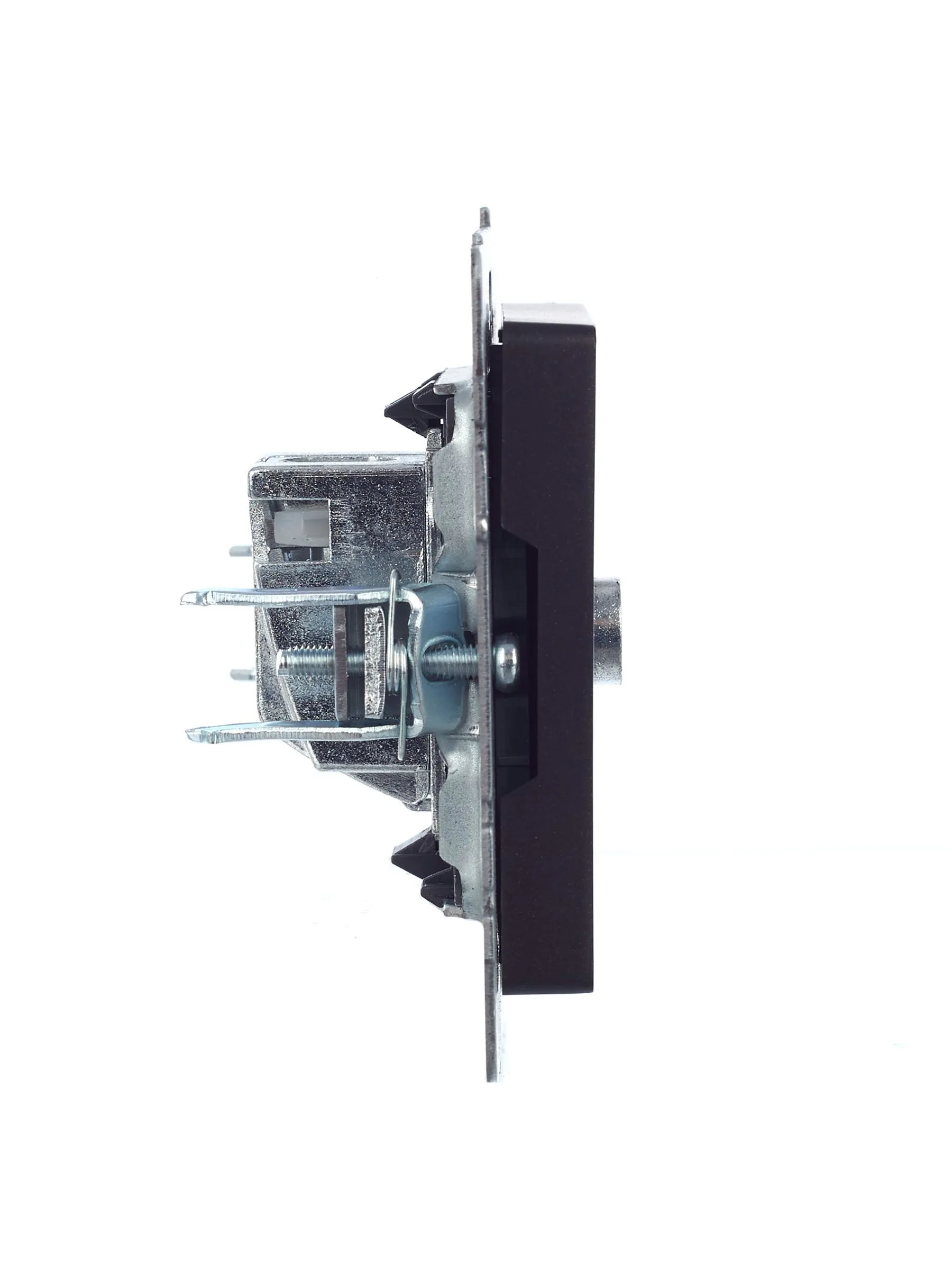 BRITE Розетка TV оконечная РТВ11-0-БрЧ черный IEK - Фото 4