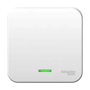 Выключатель 1-кл. ОП Blanca 6А IP20 (сх. 1) 250В с подсветкой с изолир. пластиной бел. SE BLNVA061111 1210447