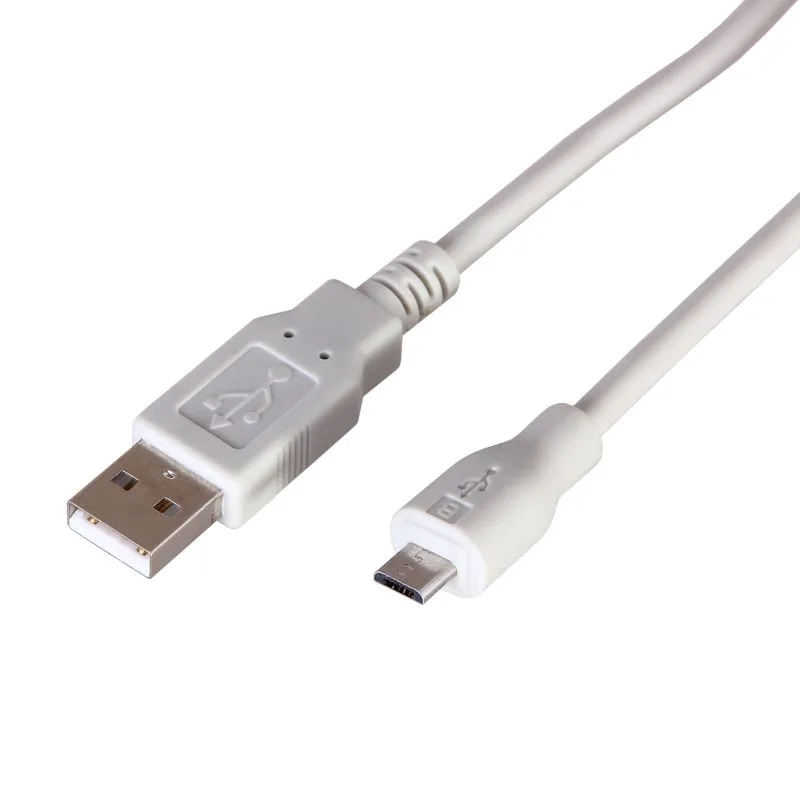 Кабель USB-A – micro USB, 1А, 3м, серый REXANT 18-1166