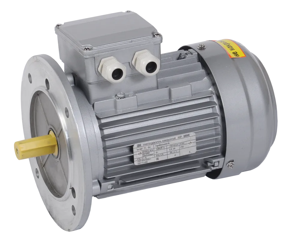 Электродвигатель асинхронный трехфазный АИР 71B6 380В 0,55кВт 1000об/мин 3081 DRIVE IEK