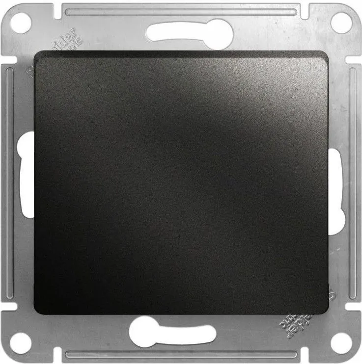 Выключатель 1-кл. СП Glossa 10А IP20 (сх. 1) 10AX механизм антрацит SE GSL000711