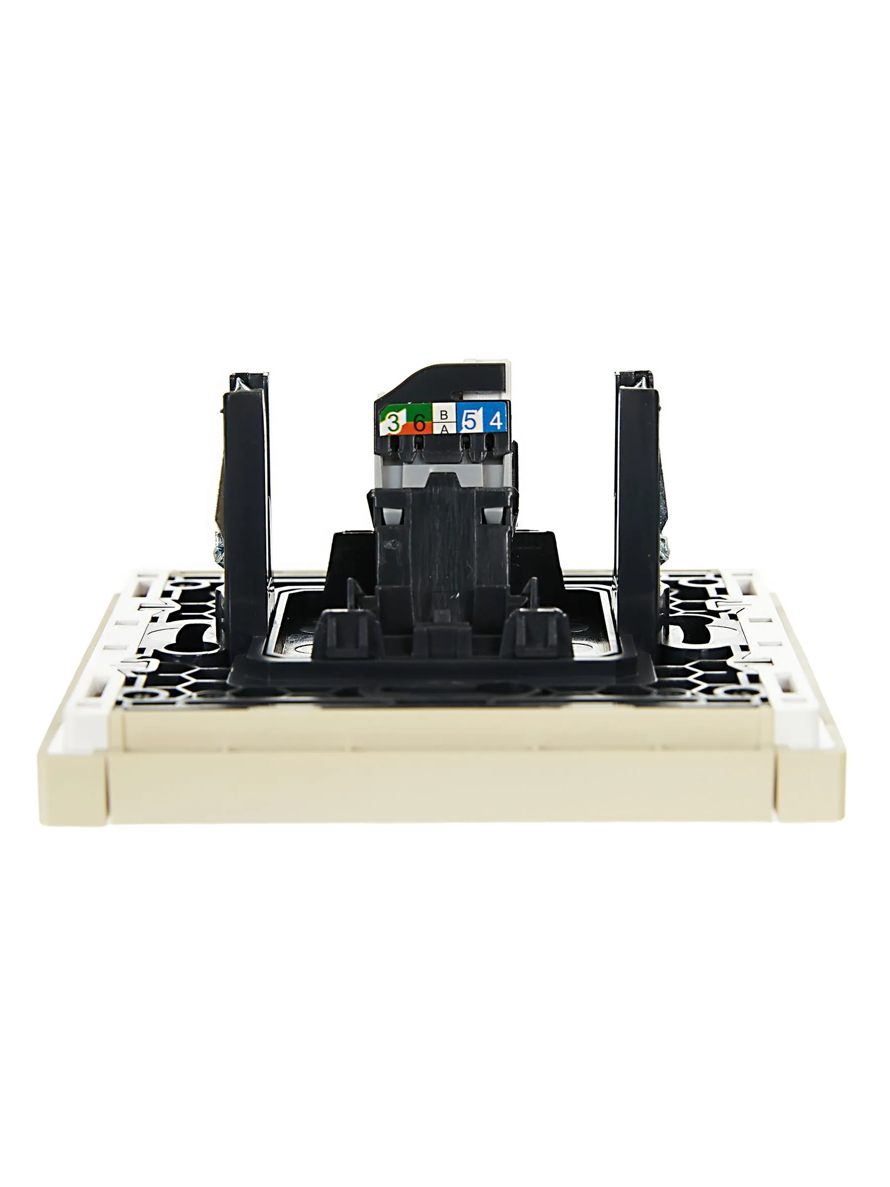 FORTE&PIANO Розетка компьютерная RJ45 кат.5E FP432 ваниль IEK - Фото 5