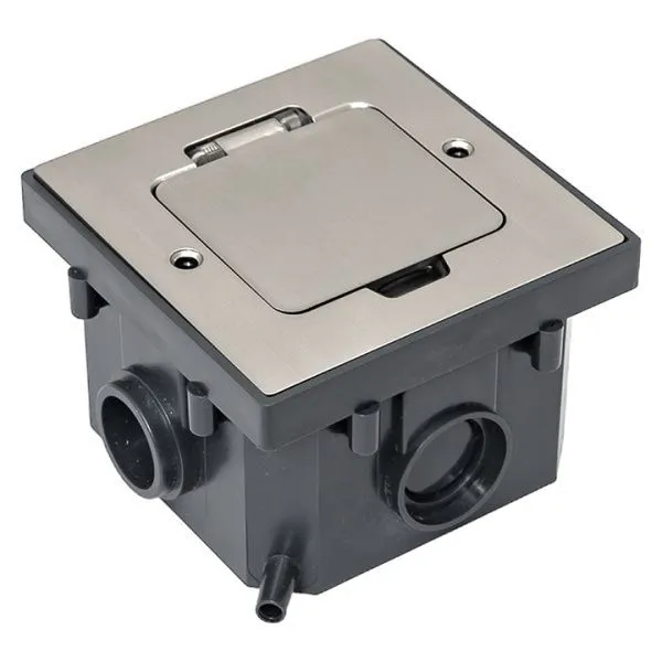 Лючок напольный C-Line 2 (с напольной коробкой) EKF - Фото 7