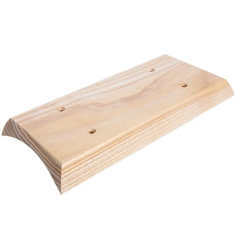 Накладка "Классика"на оцилиндрованное бревно D240мм., прямой угол, установочная площадка: 217 х 90 м